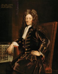 克里斯托弗雷恩爵士的肖像（1632-1723）1711